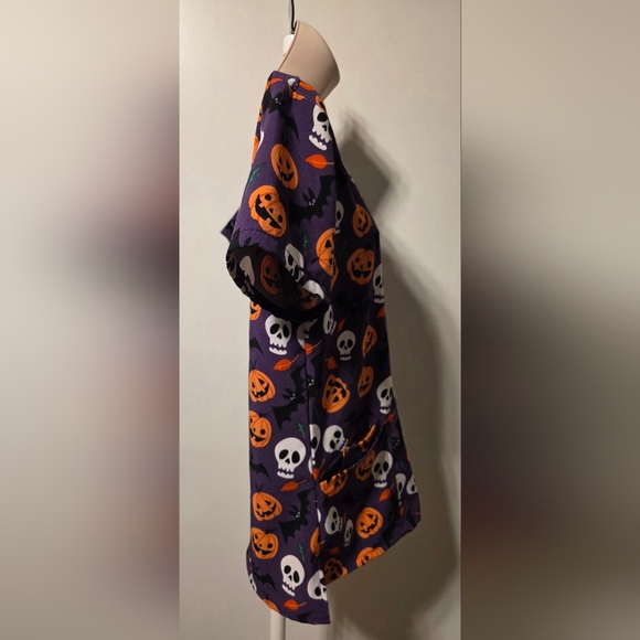 Scrubaid Halloween Scrub Top - Picture 3 of 8